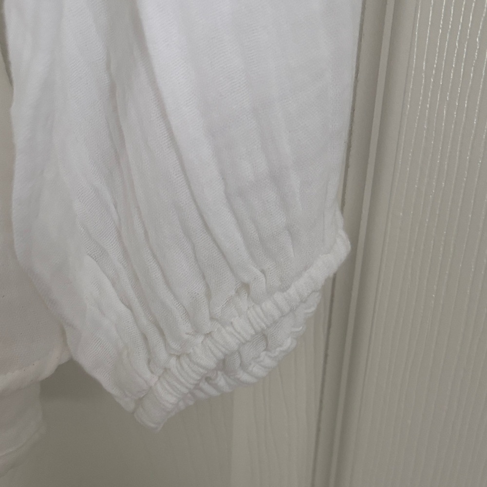 Versatile White Blouse NWT - Picture 3 of 3